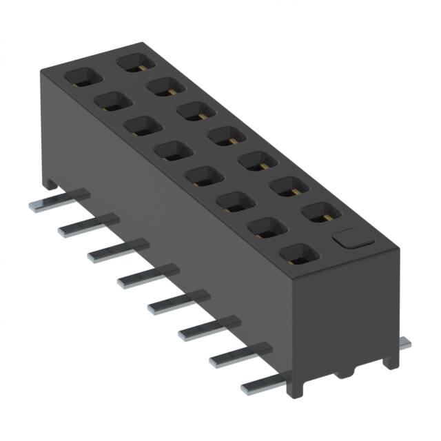MMS-108-02-F-DV-02 CONN RCPT 16POS 0.079 GOLD SMD
