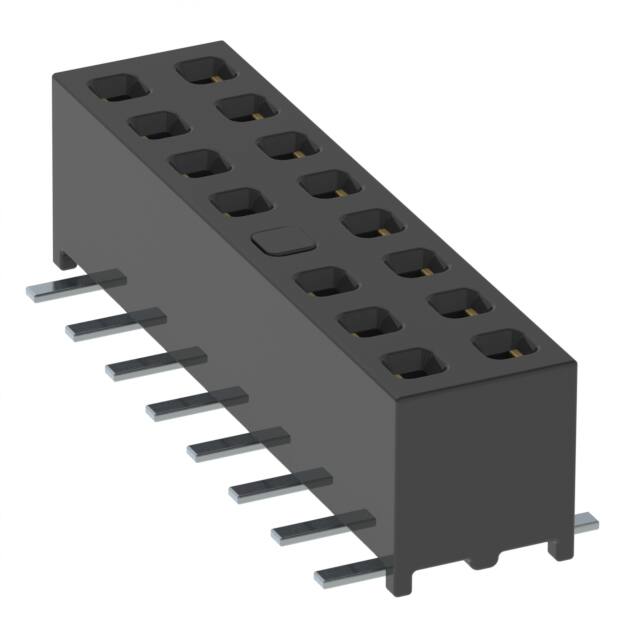 MMS-108-02-F-DV-07-P CONN RCPT 16POS 0.079 GOLD SMD