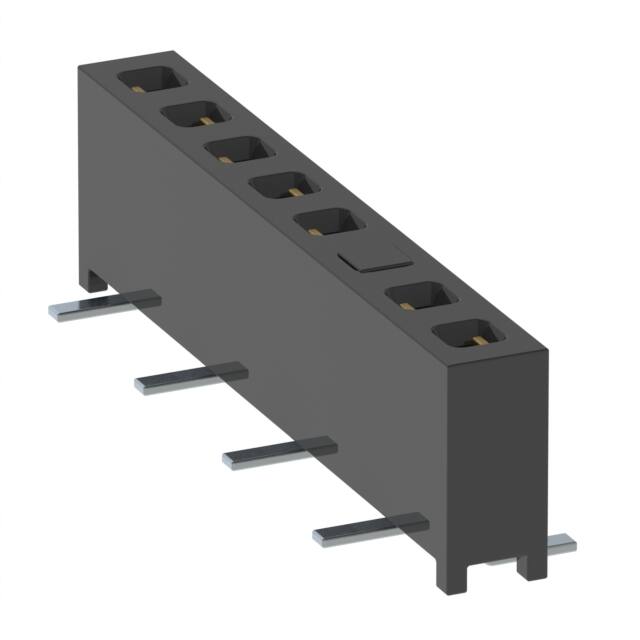 MMS-108-02-F-SV-03-K CONN RCPT 8POS 0.079 GOLD SMD