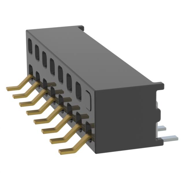 MMS-108-02-L-DH-02 CONN RCPT 16P 0.079 GOLD SMD R/A