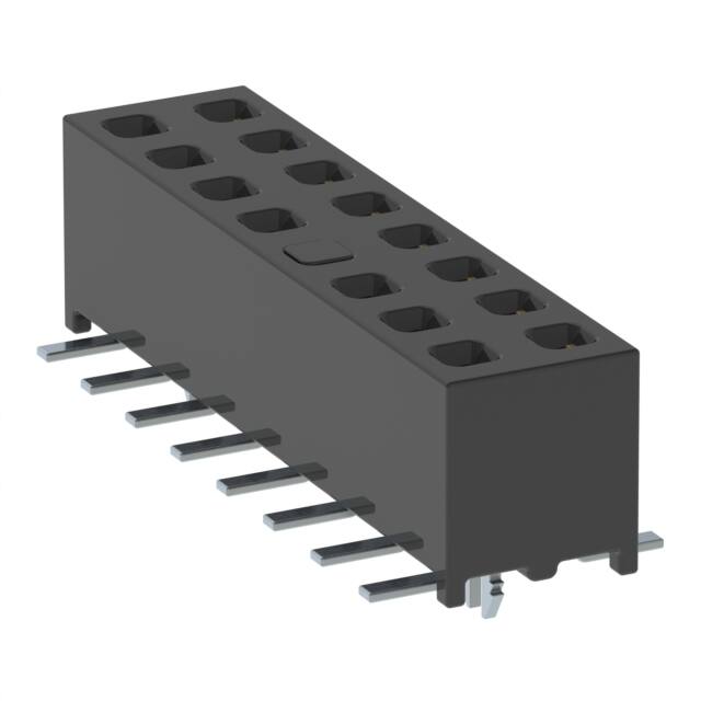 MMS-108-02-L-DV-LC-07-M CONN RCPT 16POS 0.079 GOLD SMD