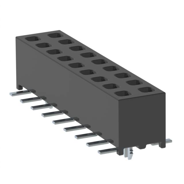 MMS-109-02-L-DV-LC CONN RCPT 18POS 0.079 GOLD SMD