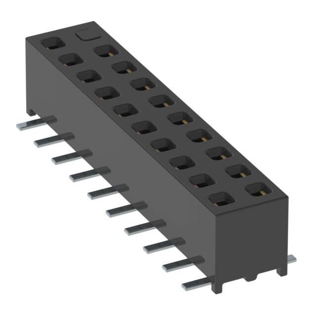 MMS-110-02-F-DV-20 CONN RCPT 20POS 0.079 GOLD SMD