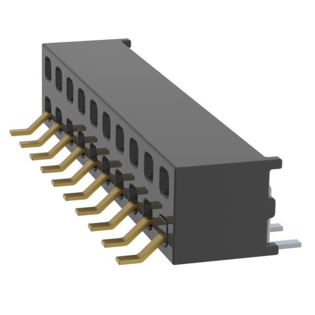 MMS-110-02-L-DH-01 CONN RCPT 20P 0.079 GOLD SMD R/A