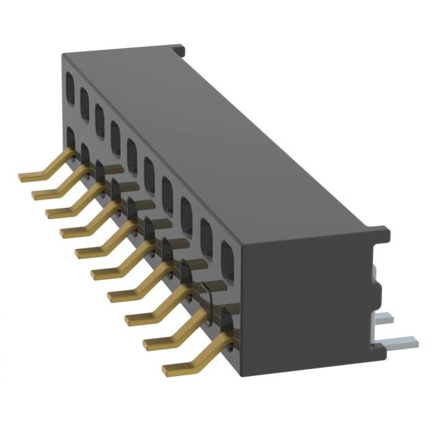 MMS-110-02-L-DH-03 CONN RCPT 20P 0.079 GOLD SMD R/A