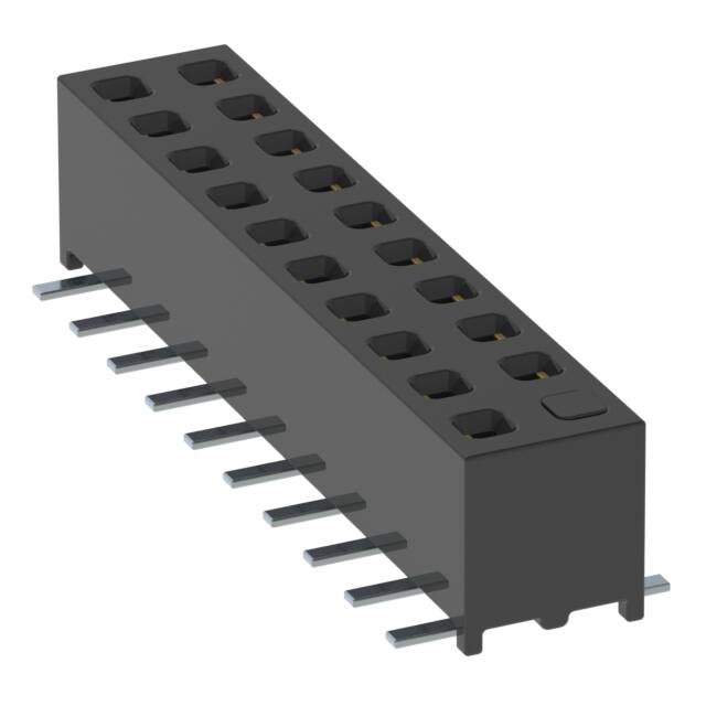 MMS-110-02-L-DV-02-K CONN RCPT 20POS 0.079 GOLD SMD