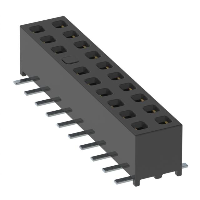 MMS-110-02-S-DV-13-P-TR CONN RCPT 20POS 0.079 GOLD SMD