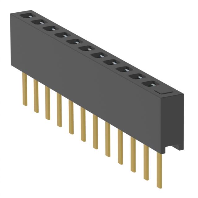 MMS-112-01-F-SV-01 CONN RCPT 12POS 0.079 GOLD PCB