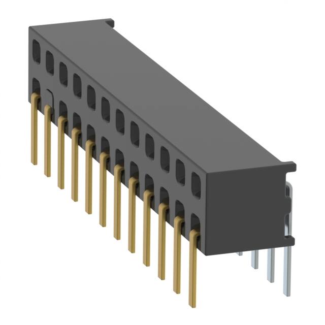 MMS-112-01-L-DH-21 CONN RCPT 24P 0.079 GOLD PCB R/A