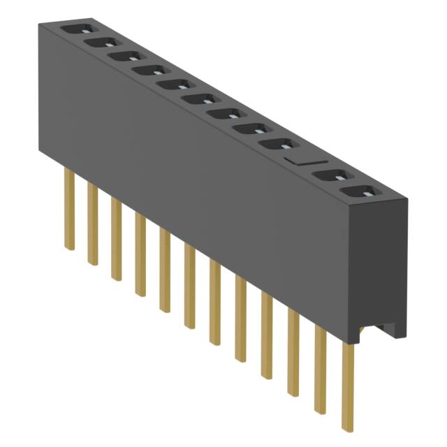 MMS-112-01-L-SV-03 CONN RCPT 12POS 0.079 GOLD PCB