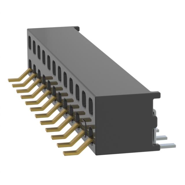 MMS-112-02-L-DH-03 CONN RCPT 24P 0.079 GOLD SMD R/A