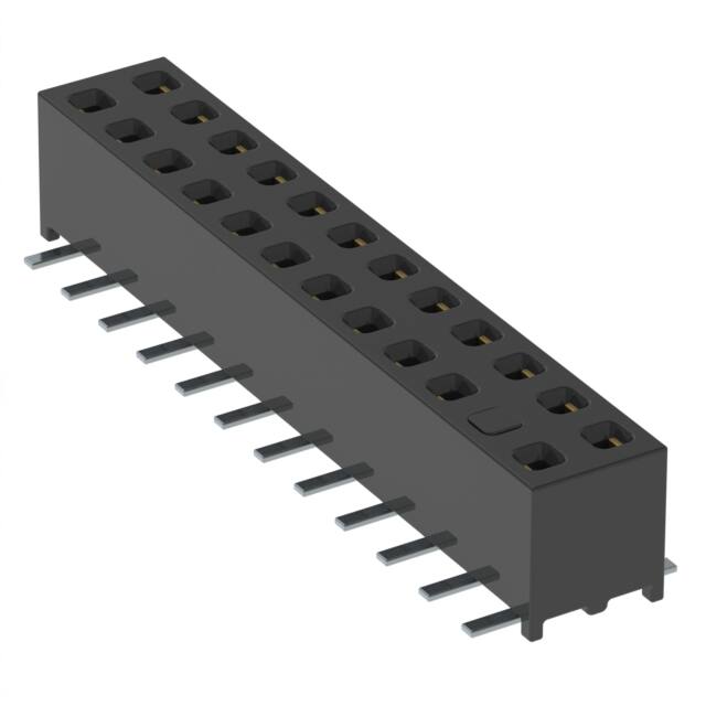 MMS-112-02-L-DV-03 CONN RCPT 24POS 0.079 GOLD SMD