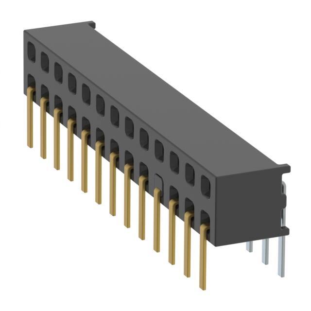 MMS-113-01-L-DH-07 CONN RCPT 26P 0.079 GOLD PCB R/A