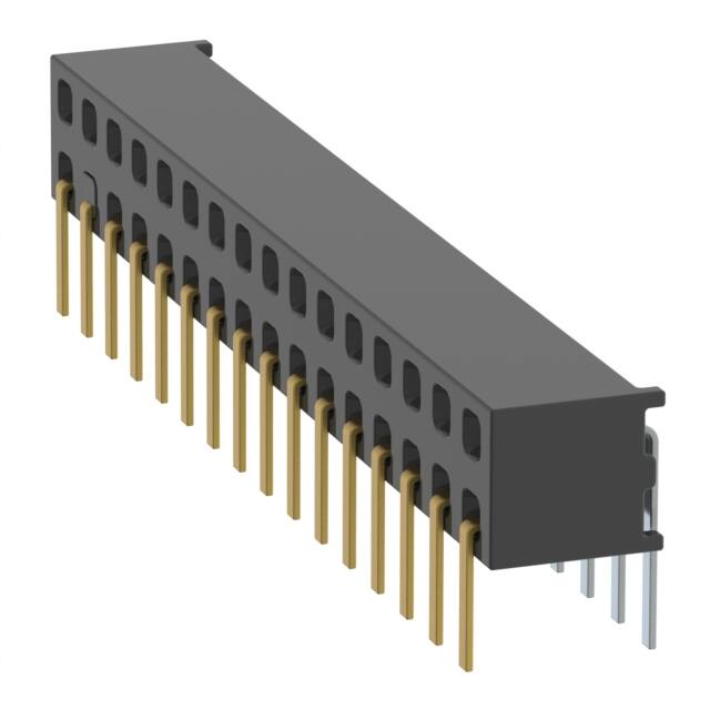 MMS-116-01-L-DH-29 CONN RCPT 32P 0.079 GOLD PCB R/A