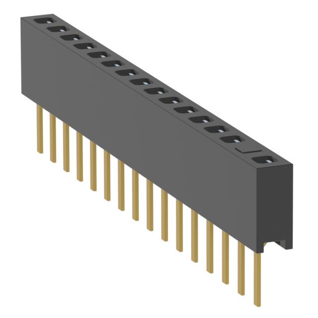 MMS-116-01-LM-SV-02 CONN RCPT 16POS 0.079 GOLD PCB