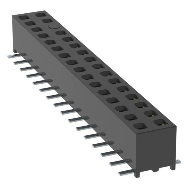 MMS-116-02-L-DV-28 CONN RCPT 32POS 0.079 GOLD SMD