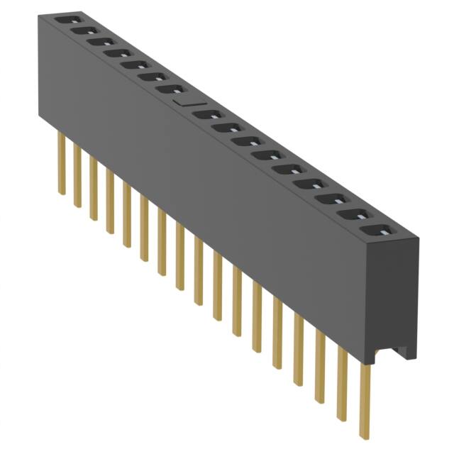 MMS-117-01-L-SV-10 CONN RCPT 17POS 0.079 GOLD PCB
