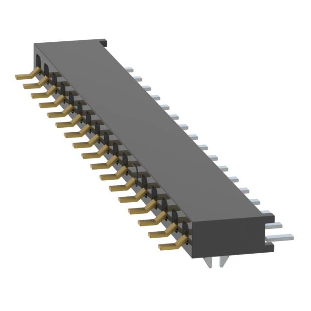 MMS-117-02-L-SH-LC-06 CONN RCPT 17P 0.079 GOLD SMD R/A