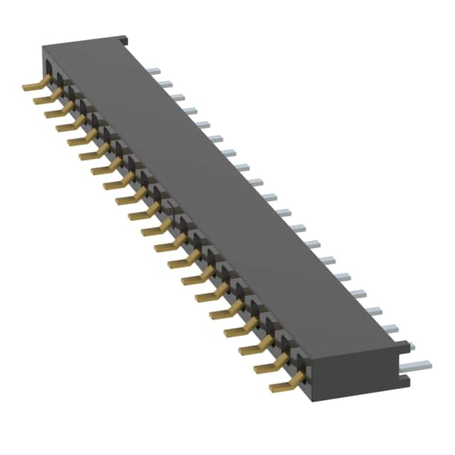 MMS-120-02-L-SH-10 CONN RCPT 20P 0.079 GOLD SMD R/A