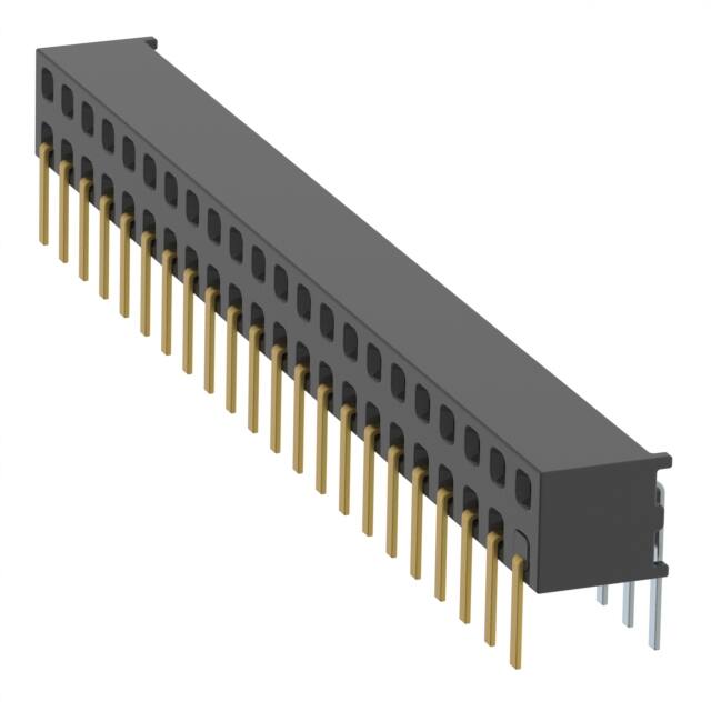 MMS-122-01-L-DH-01 CONN RCPT 44P 0.079 GOLD PCB R/A