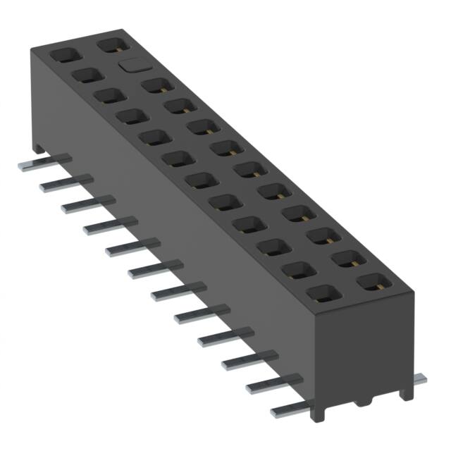 MMS-112-02-L-DV-M-22-TR CONN RCPT 24POS 0.079 GOLD SMD