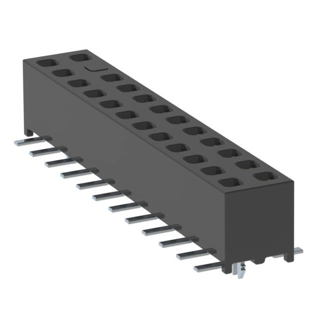 MMS-112-02-L-DV-M-LC-22-TR CONN RCPT 24POS 0.079 GOLD SMD