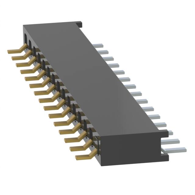 MMS-114-02-S-SH-01-TR CONN RCPT 14P 0.079 GOLD SMD R/A
