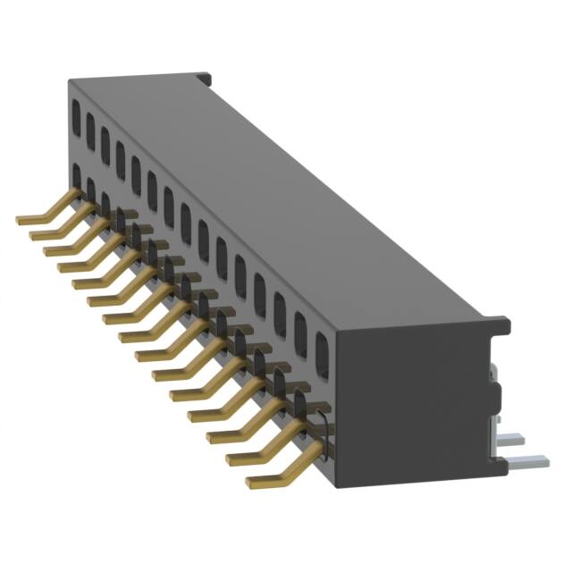 MMS-115-02-L-DH-01-TR CONN RCPT 30P 0.079 GOLD SMD R/A