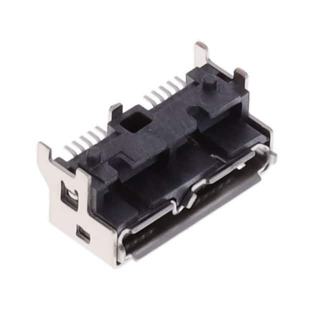 GSB343T33HR USB3.0, MICRO B, RECEPTACLE,RIGH