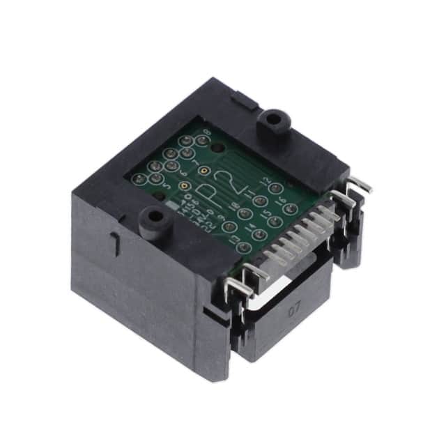 RJE3A1880412 8P8C, RA, CAT5E, SMT, WITHOUT SH
