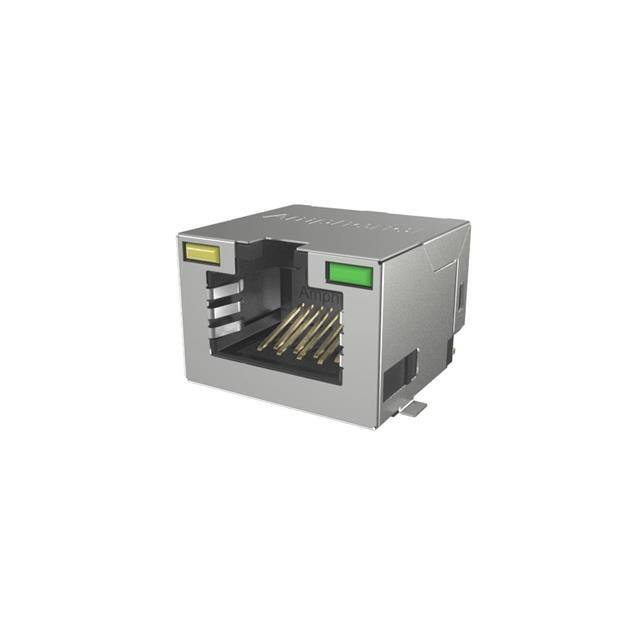 RJE3B1886441 8P8C, RA, CAT6, SMT, SHIELD WITH