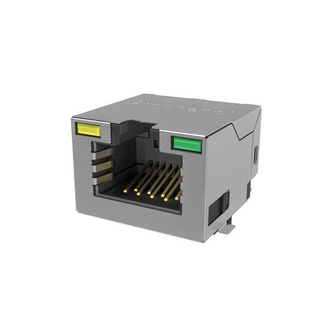 RJE3C1886442 8P8C, RA, CAT6A, SMT, SHIELD WIT