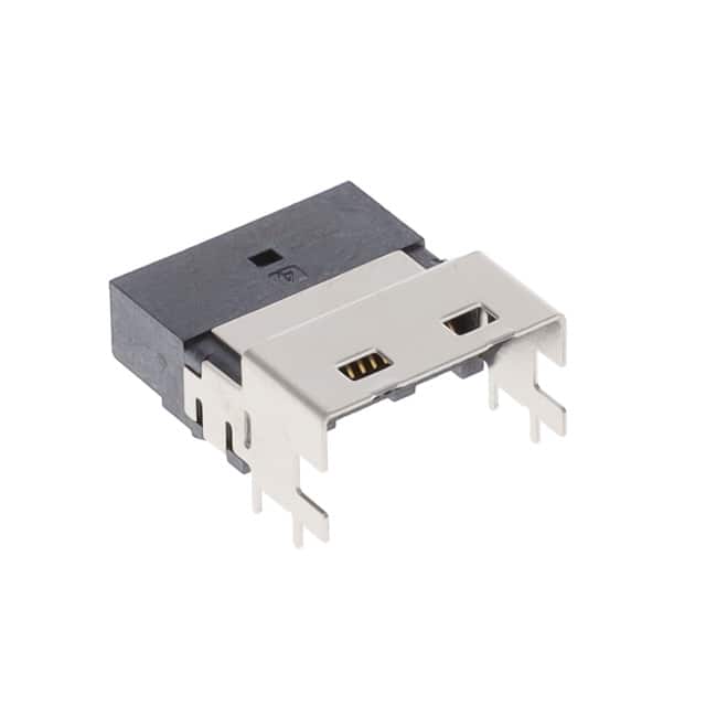 U10C438201T CONN MINI HD SAS RCPT 38P RA SMD