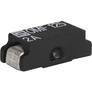 3404.0018.22 The Schurter Inc. 3404.0018.22 is a quick-acting surface mount fuse designed for SMT mounting. It offers a rated voltage of 125V AC/DC and a breaking capacity of 100A.