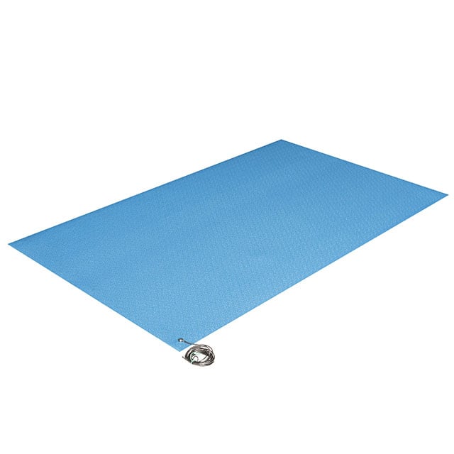 ZC 0312BL FLOOR RUNNER FOAM BLUE 12'X3'