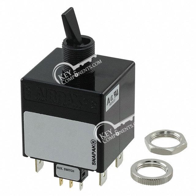 T21-2-12.0A-01-31AL The Sensata T21-2-12.0A-01-31AL is a magnetic hydraulic delay circuit breaker with a 12A current rating and a toggle actuator. It is designed for panel mounting.