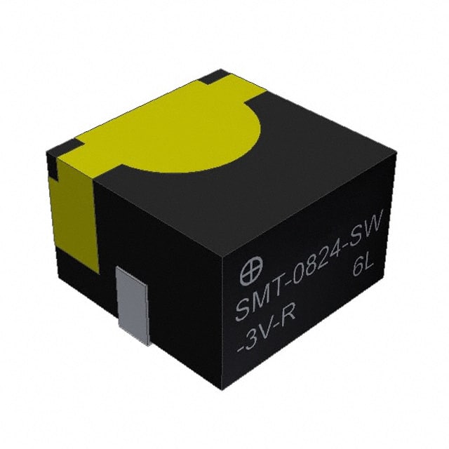 SMT-0824-SW-3V-R BUZZER MAGNETIC 3.6V 8.5X8.5 SMD