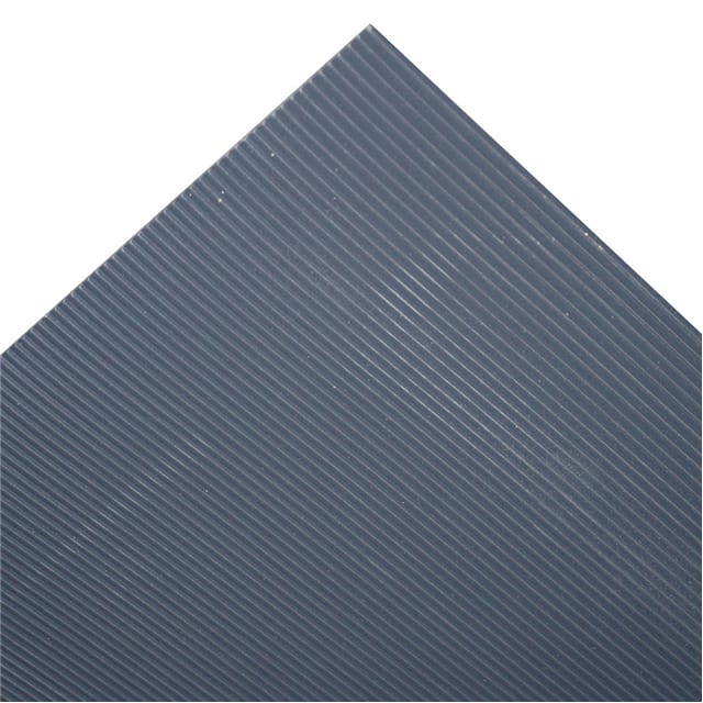 FM34872GY FLOOR RUNNER, GRAY, 4' X 6"