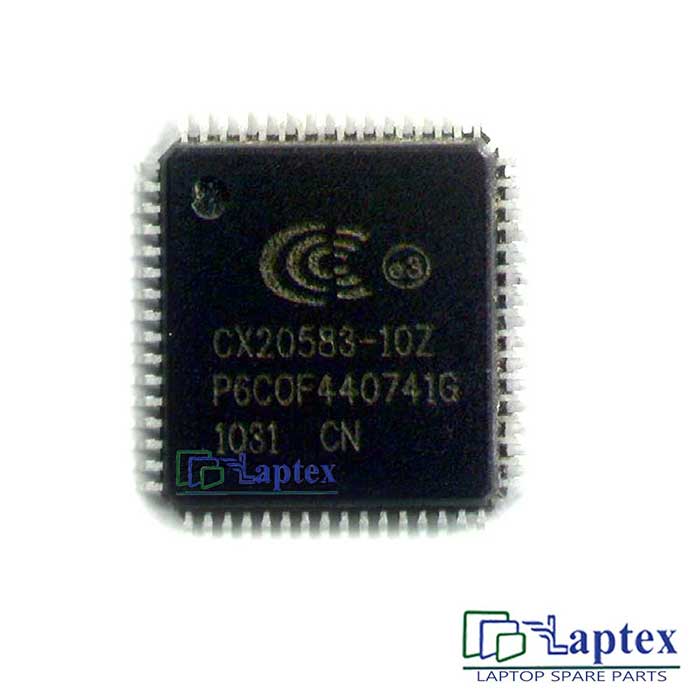 CX20583-10Z The Conexant Systems CX20583-10Z is an integrated circuit in the Audio Special Purpose category. It features RoHS3 compliance and MSL 1 rating.