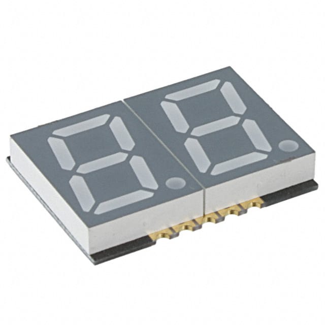 LDD-SMHTM5602RISUG DISPLAY 7SEG 0.56" DBL GRN 10SMD