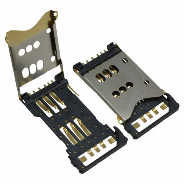SF7W006S4ER1500 CONN SIM CARD HINGED TYPE R/A