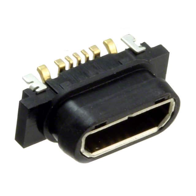 DX4RNW5HJ3R1000 CONN RCPT USB2.0 MICRO B SMD R/A