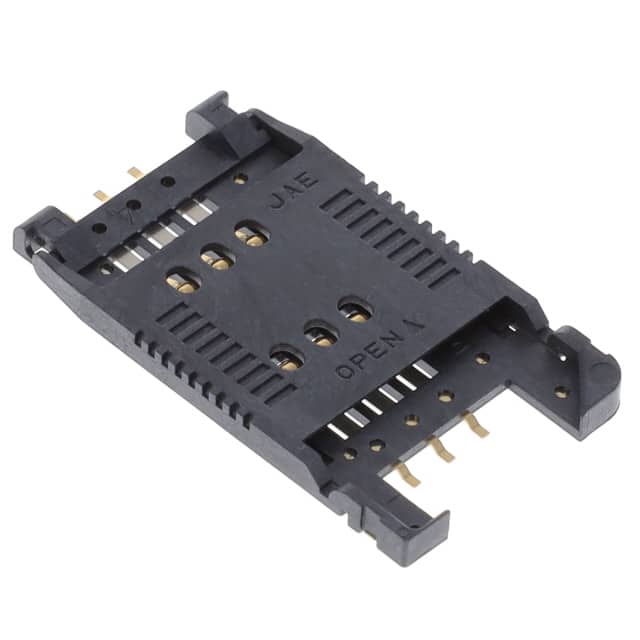 SF7W006S1BR1000 CONN SIM CARD HINGED TYPE R/A