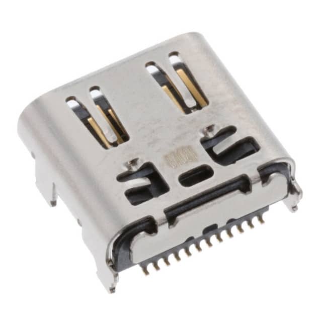 DX07S024JA1R1300 CONN RCP USB3.1 C SMD R/A 1300PC