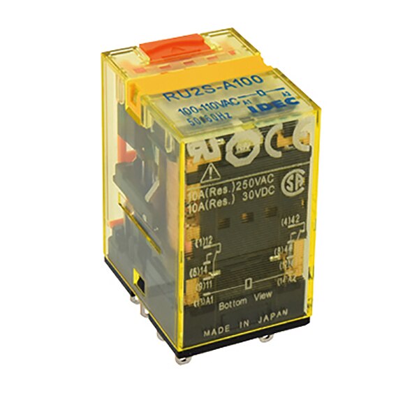 RU2S-C-D24 The Idec RU2S-C-D24 is a universal relay featuring a 24VDC coil and a single-pole double-throw (SPDT) contact configuration. It offers a maximum contact capacity of 10A.
