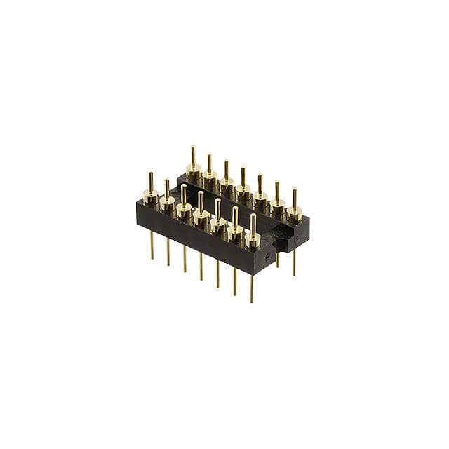 220-1-14-003 CONN HDR DIP MALE PIN 14POS GOLD