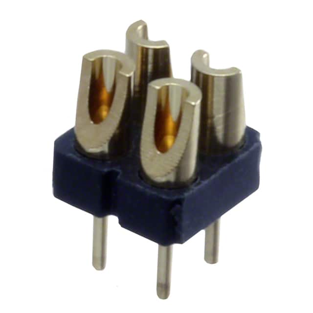480-10-204-00-002000 CONN HDR STRIP SOLDER 4POS GOLD