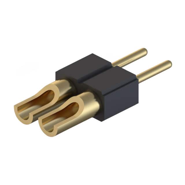 830-10-002-10-005000 CONN HDR STRIP SOLDER 2POS GOLD
