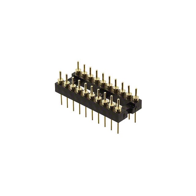 220-1-20-003 CONN HDR DIP MALE PIN 20POS GOLD