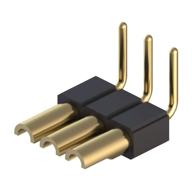 830-10-003-20-005000 CONN HDR STRIP SOLDER 3POS GOLD